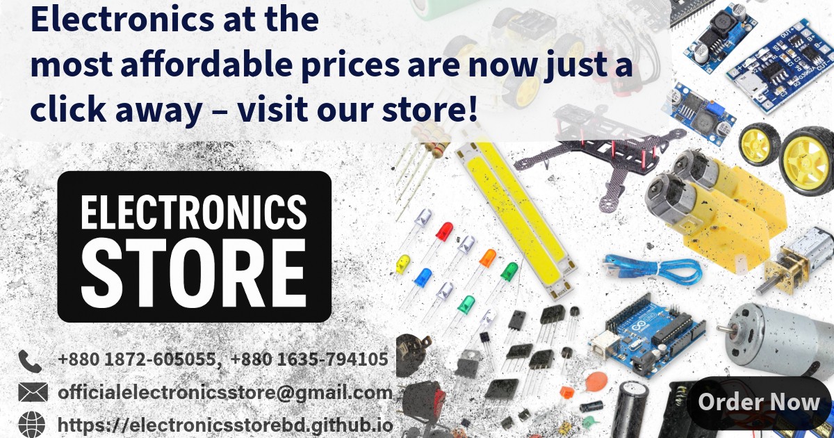 Pcb Store Electronics Store: Arduino, Robotics, DIY Kits & Components in BD | Buy ...